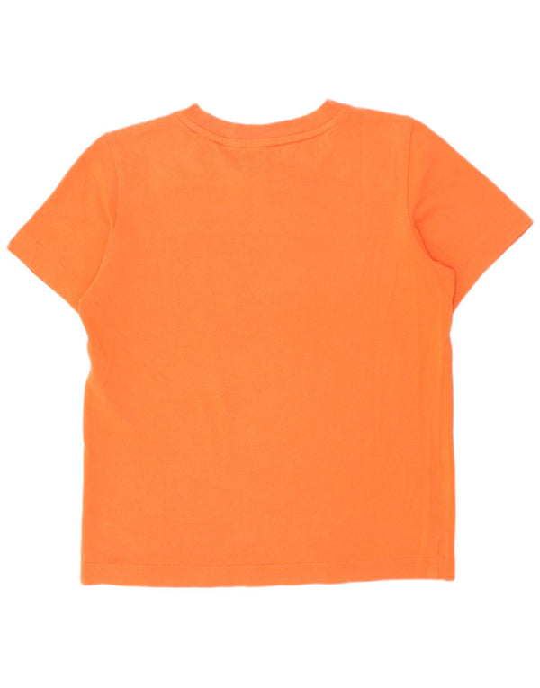Adidas Boys Graphic T-Shirt Top 5-6 Years Πορτοκαλί