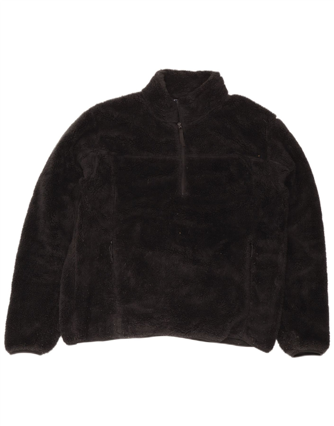 Mountain Warehouse Ανδρικό φερμουάρ Fleece Jumper XL Μαύρο πολυεστέρα