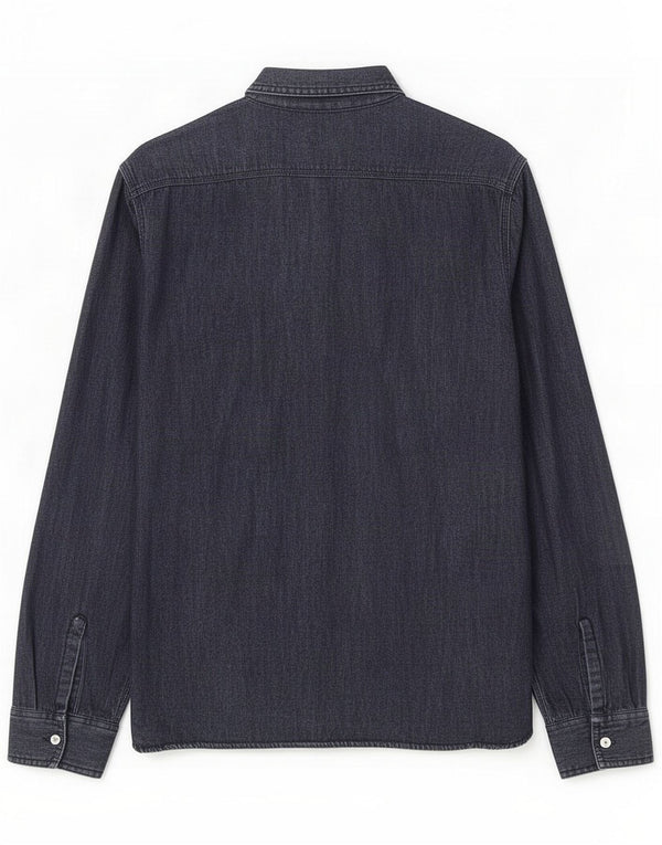 Ανδρικό τζιν πουκάμισο Levi's Large Navy Blue Cotton