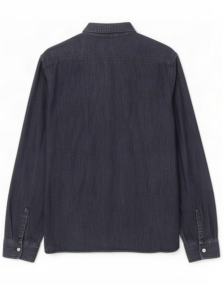 Ανδρικό τζιν πουκάμισο Levi's Large Navy Blue Cotton