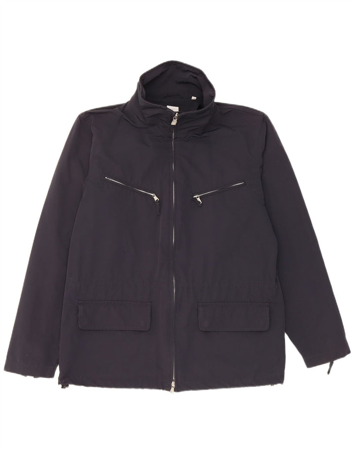 Aspesi Γυναικείο Utility Jacket UK 14 Medium Navy Blue Cotton
