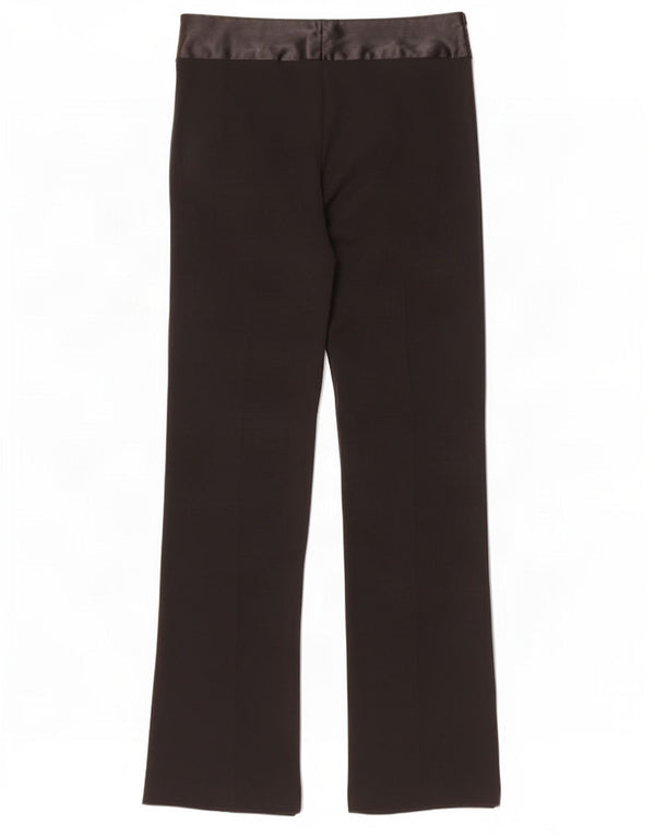 Topshop Γυναικείο Bootcut Casual Παντελόνι UK 12 Medium W30 L35 μαύρο πολυεστέρα