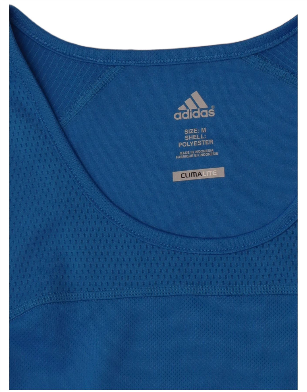 Adidas Ανδρικό γιλέκο Climalite Top Medium Blue Polyester