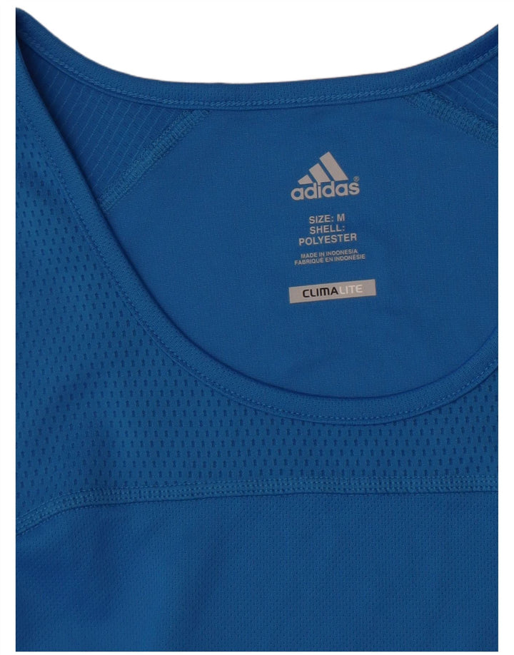 Adidas Ανδρικό γιλέκο Climalite Top Medium Blue Polyester