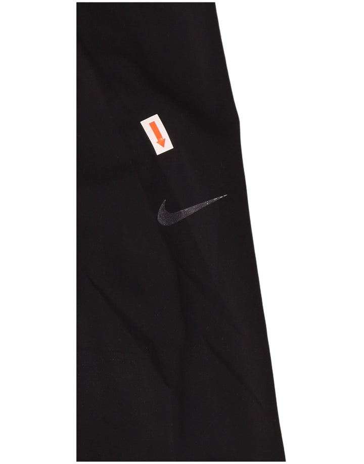 Γυναικεία κολάν Nike Dri Fit Graphic UK 12 Αθλήματα μεσαίου μαύρου πολυεστέρα