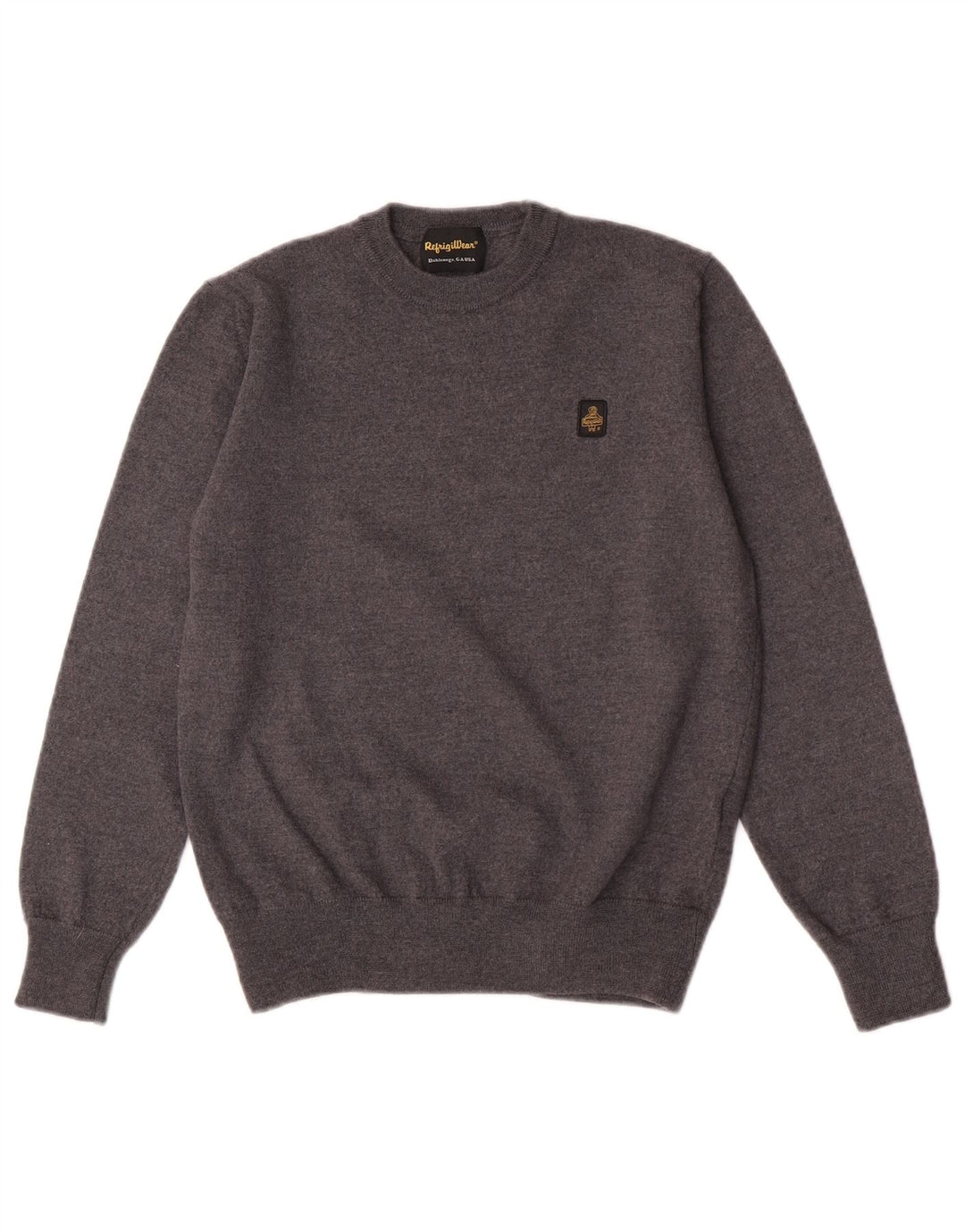 Refrigiwear Boys Crew Neck Jumper πουλόβερ 11-12 ετών Μεσαίο γκρι μαλλί