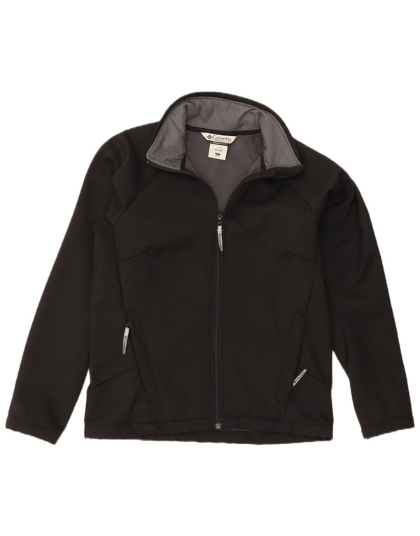 Γυναικεία αθλητική φόρμα Columbia Top Jacket UK 14 Medium Black Polyester