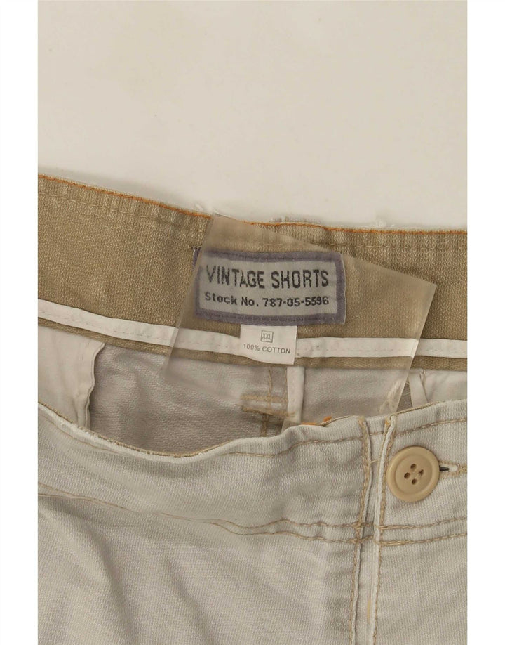 Vintage Ανδρικό σορτς Cargo 2XL W42 Γκρι βαμβακερό