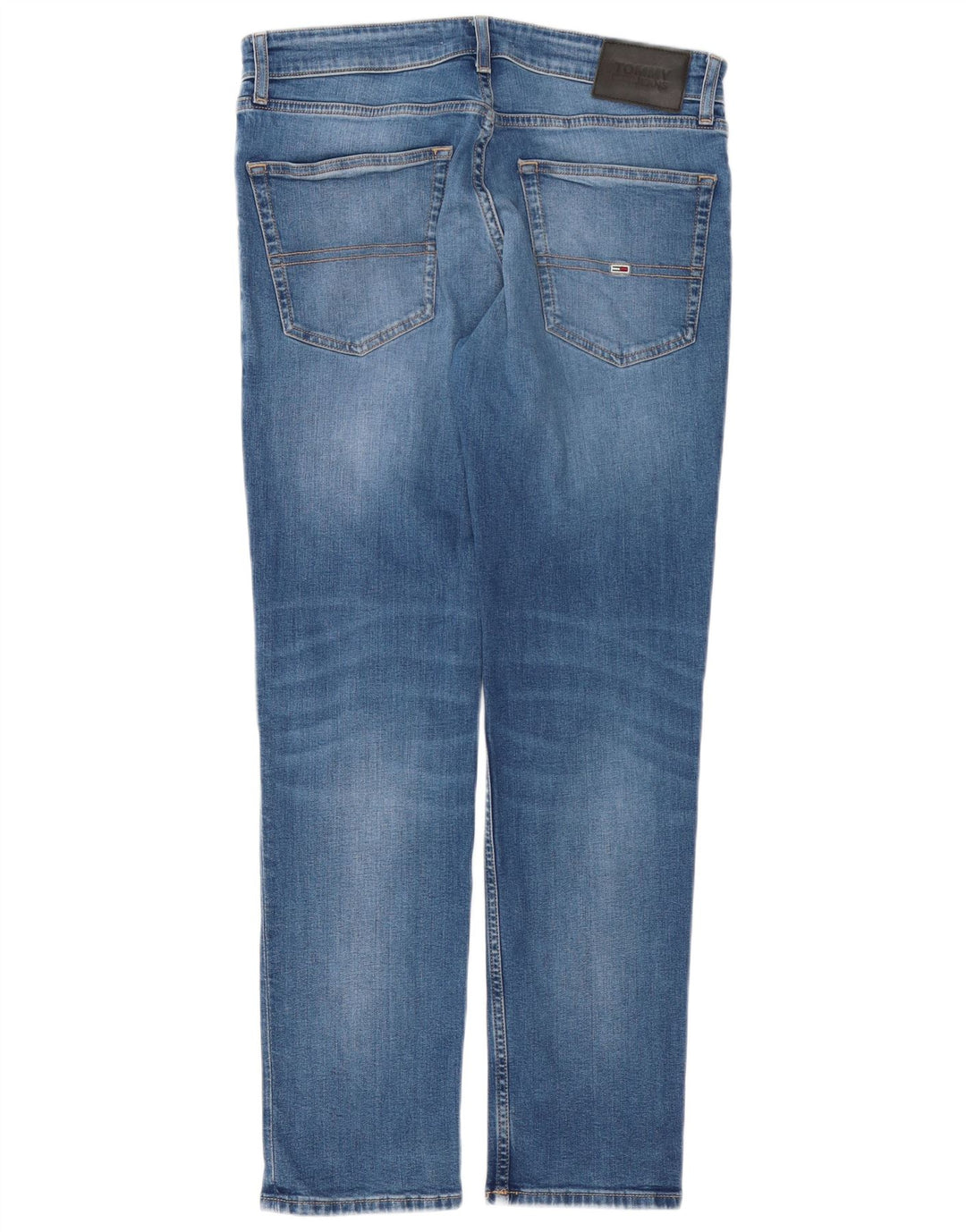 TOMMY HILFIGER Ανδρικό Slim Jeans W32 L30 Μπλε Βαμβακερό
