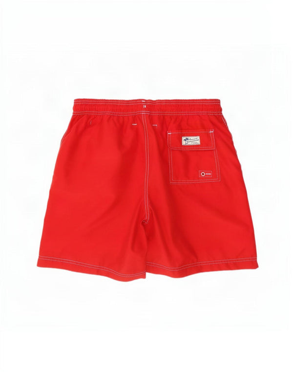 Marks & Spencer Mens Swimming Shorts XL Red Polyester
