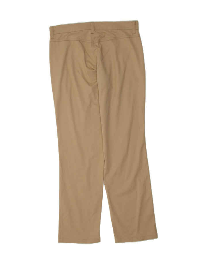 ROCCOBAROCCO Womens Straight Casual Trousers IT 44 Medium W30 L30 Brown Vintage Roccobarocco and Second-Hand Roccobarocco from Messina Hembry 