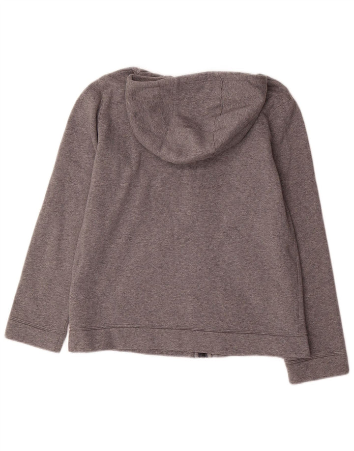 Πουλόβερ NIKE Boys Zip Hoodie 13-14 ετών XL Γκρι βαμβακερό