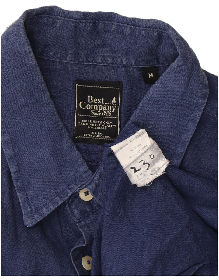 Best Company Ανδρικό Πουκάμισο Medium Navy Blue Lenn