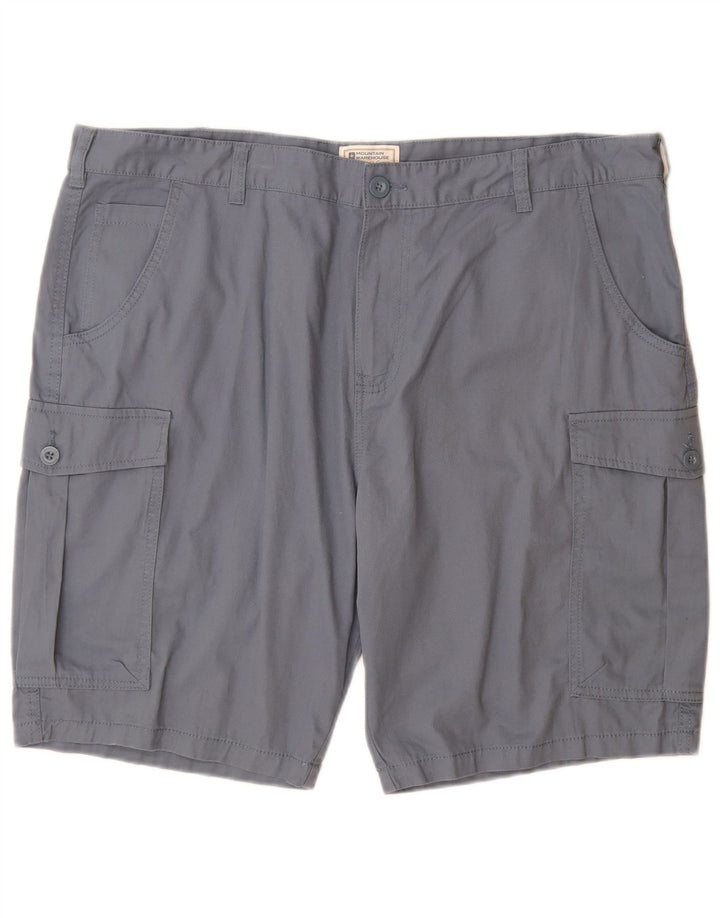 Ανδρικό σορτς Cargo Mountain Warehouse W40 XL Μπλε Βαμβακερό