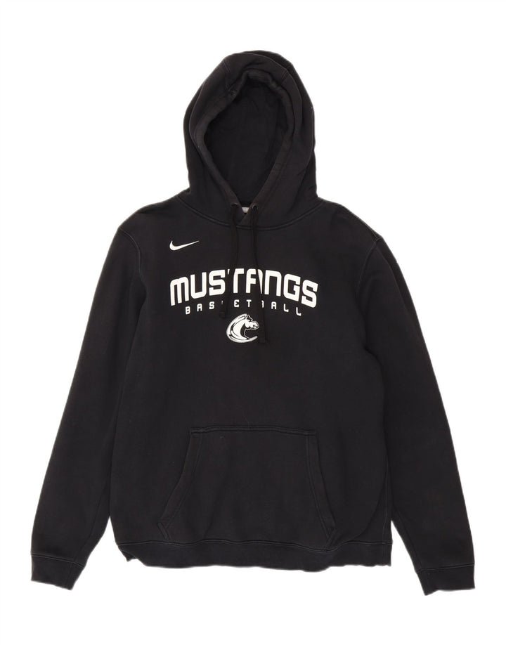 Nike Ανδρικές Mustangs Graphic Hoodie Jumper Medium Black