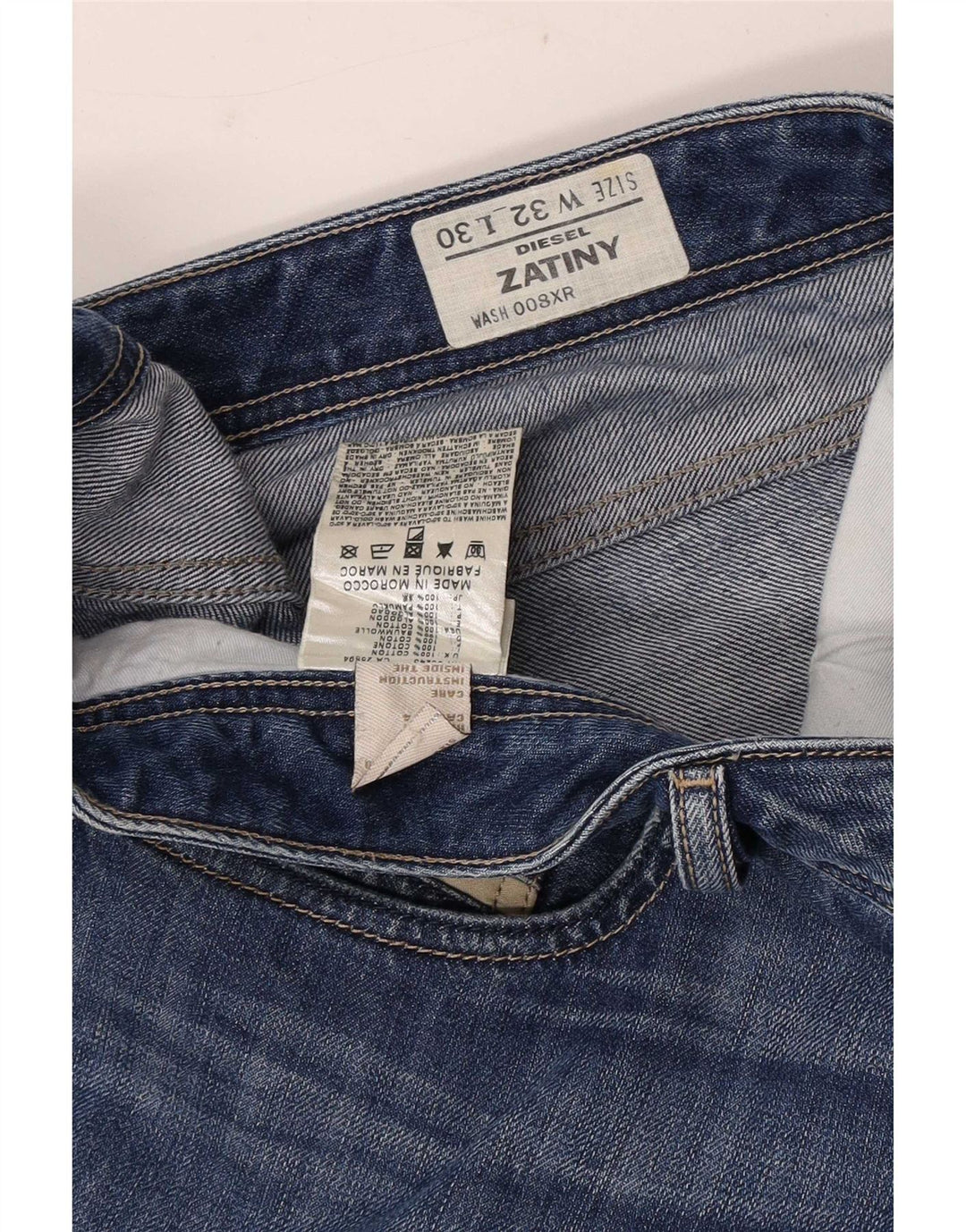 Ανδρικό τζιν Diesel Zatiny Bootcut W32 L30 Μπλε βαμβακερό