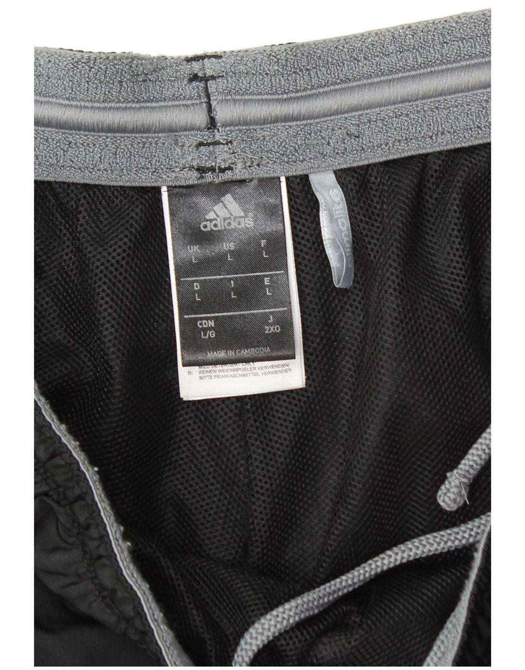 Ανδρικό σορτς ADIDAS Climalite Sport μεγάλο μαύρο πολυεστέρα