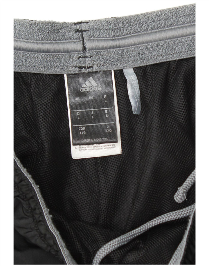 Ανδρικό σορτς ADIDAS Climalite Sport μεγάλο μαύρο πολυεστέρα