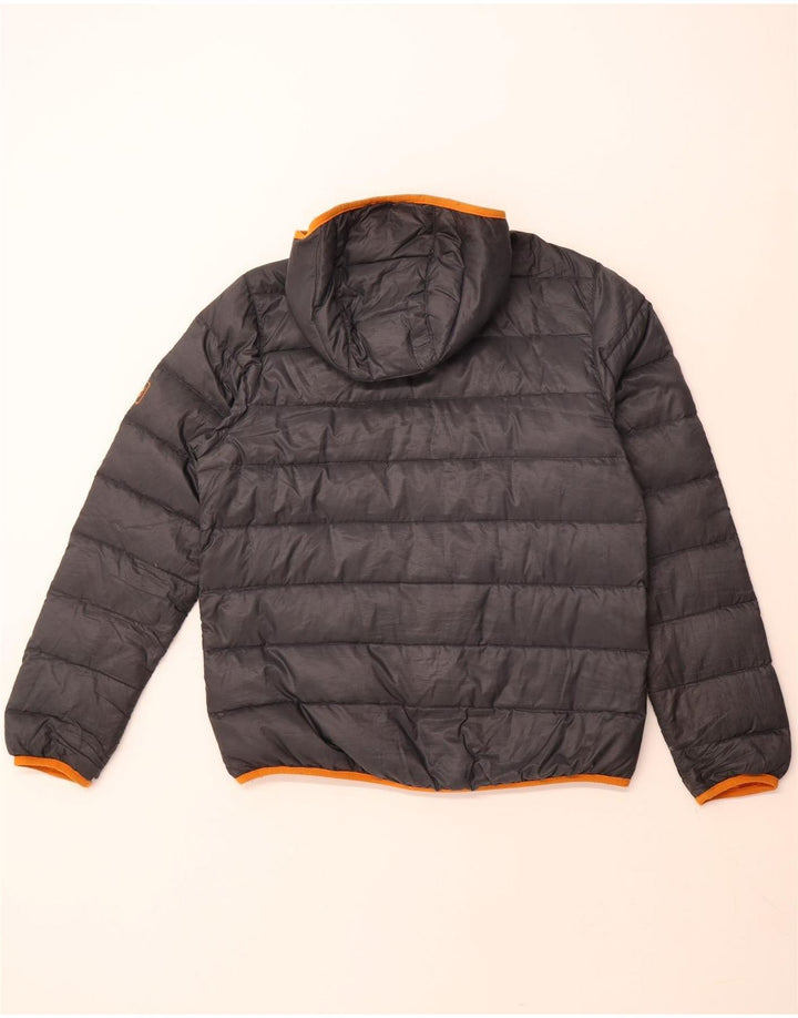 JACK WOLFSKIN Ανδρικό μπουφάν με κουκούλα UK 34 Small Grey Polyamide