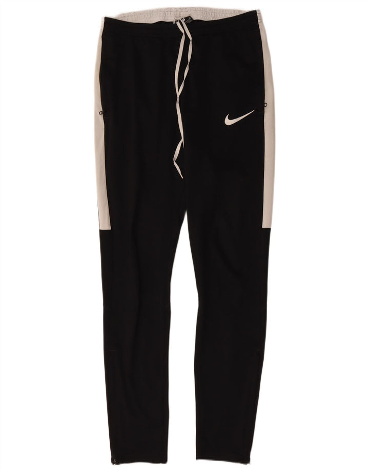 Γυναικεία αθλητικά παντελόνια Nike UK 10 Small Black Colourblock Polyester