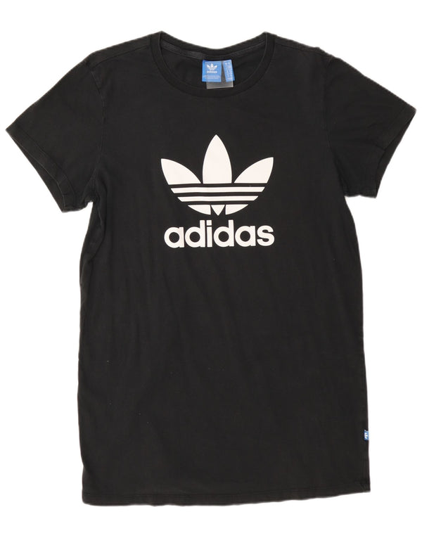 Γυναικείο γραφικό μπλουζάκι Adidas Top UK 10 Small Black