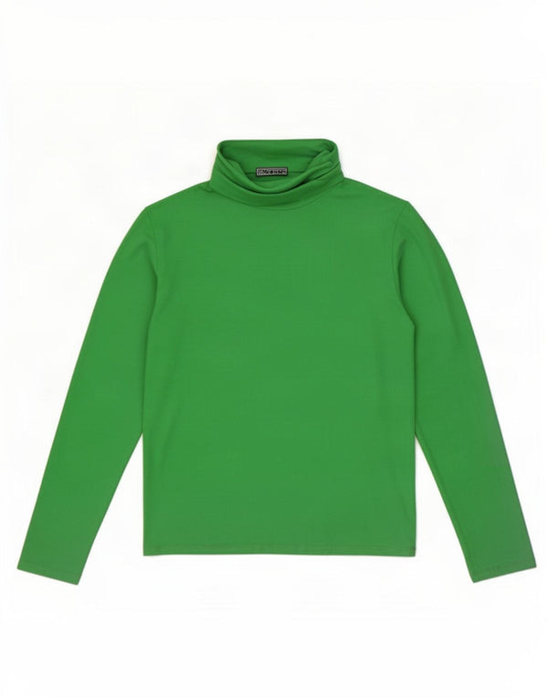 Zara γυναικείο τοπ μακρυμάνικο UK 14 Large Green