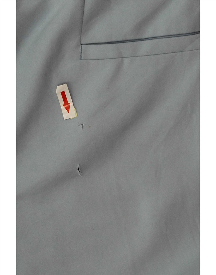 Zara Γυναικείο παντελόνι Chino Crop Medium W30 L26 Blue