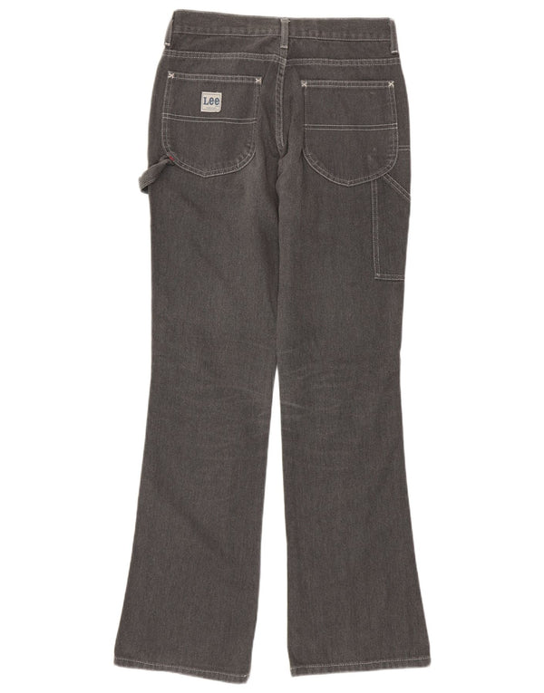 LEE Γυναικείο Τζιν Carpenter Flared W30 L33 Γκρι βαμβακερό