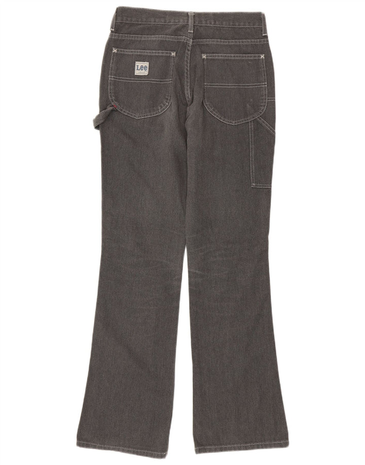 LEE Γυναικείο Τζιν Carpenter Flared W30 L33 Γκρι βαμβακερό