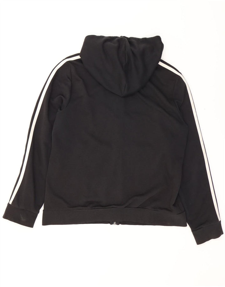 Γυναικείο πουλόβερ με κουκούλα ADIDAS UK 20/22 XL μαύρο βαμβακερό