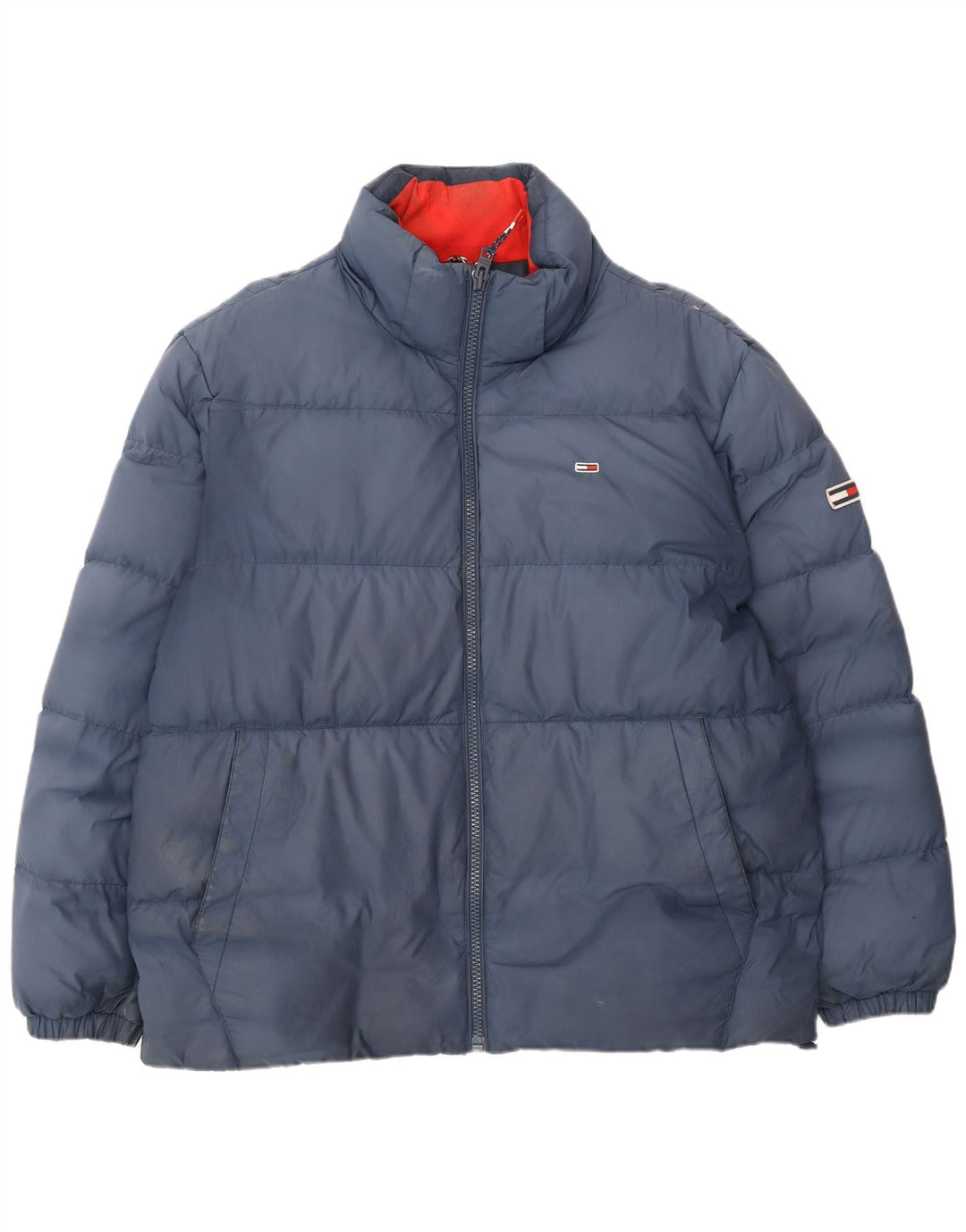Tommy Hilfiger Ανδρικό μπουφάν με επένδυση UK 42 XL Navy Blue Polyester