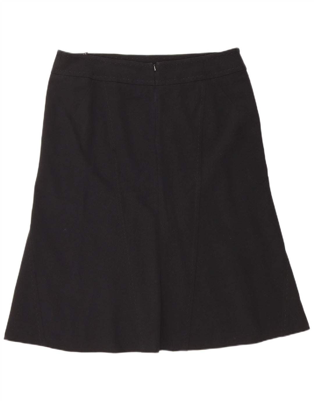 Γυναικεία φούστα COAST A-Line UK 16 Large W34 Μαύρο Πολυεστέρας