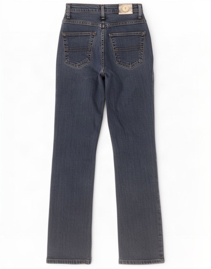 Trussardi γυναικείο τζιν μποτάκι W26 L29 Navy Blue Cotton