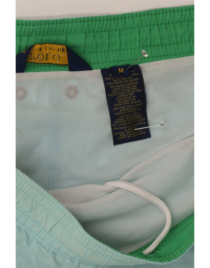 Ανδρικό σορτς κολύμβησης Polo Ralph Lauren, μεσαίο μπλε νάιλον