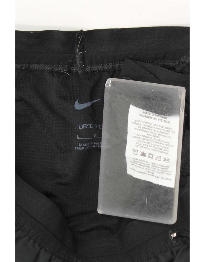 Ανδρικό αθλητικό σορτς Nike Dri Fit με μεγάλο μπλε ναυτικό πολυεστέρα