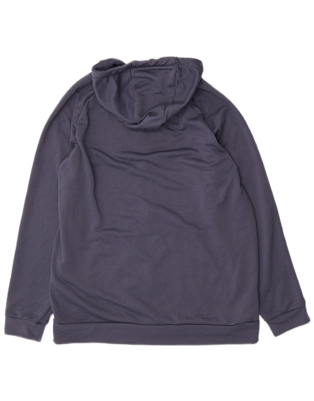 Ανδρικό πουλόβερ με κουκούλα με φερμουάρ Nike Dri Fit, μεγάλο μπλε ναυτικό