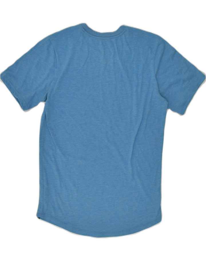 HURLEY Womens Premium Fit Graphic T-Shirt Top UK 12 Medium Blue Cotton | Vintage Hurley | Thrift | Second-Hand Hurley | Used Clothing | Messina Hembry 
