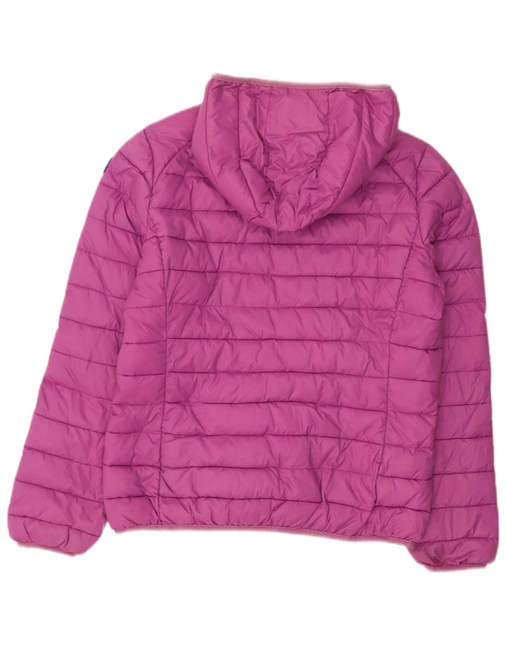 Γυναικείο μπουφάν με κουκούλα Invicta UK 18 XL Purple Polyamide