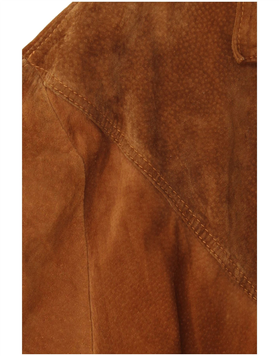 VINTAGE Ανδρικό τζάκετ σουέντ σακάκι με 3 κουμπιά UK 42 XL καφέ