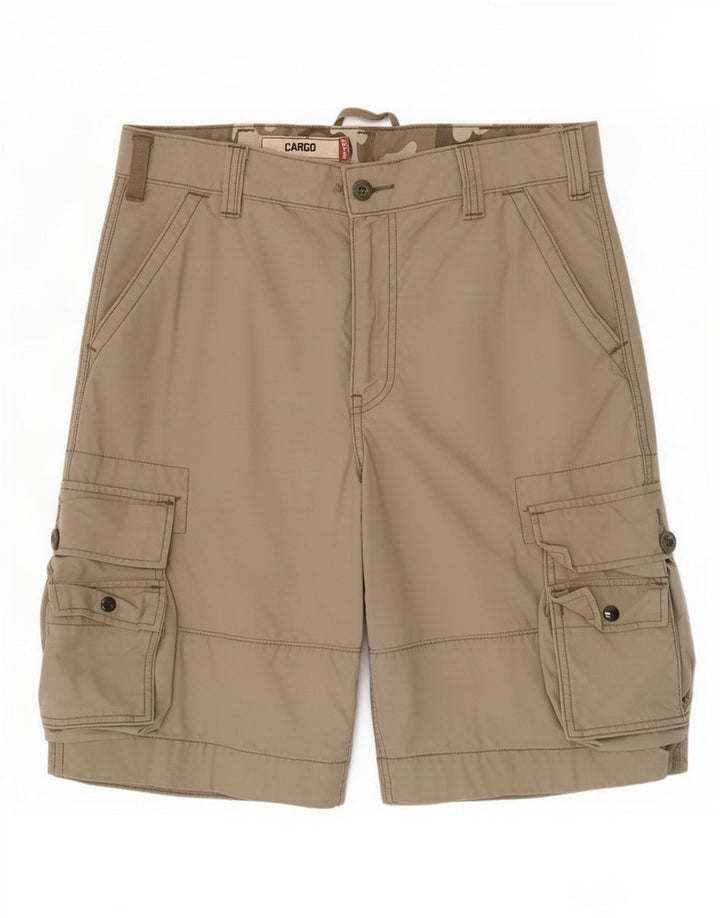 Ανδρικό σορτς Levi's Cargo Medium W32 Χακί βαμβακερό