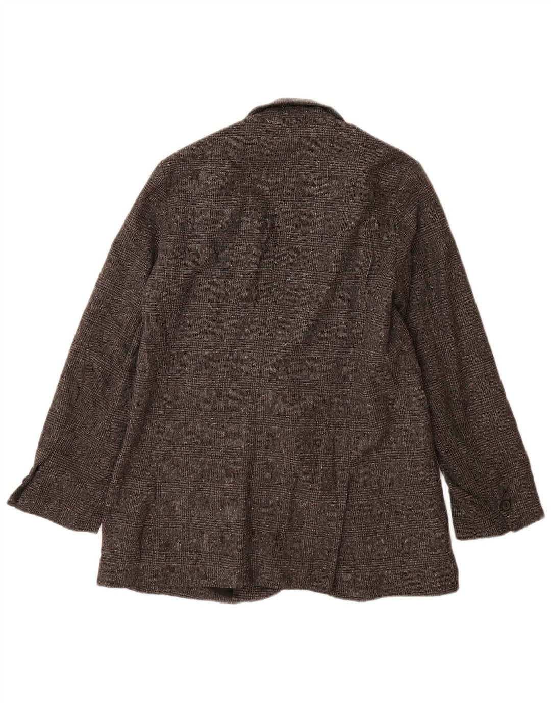 Zara Γυναικείο μπουφάν με 1 κουμπιά blazer UK 10 Small Grey Houndstooth
