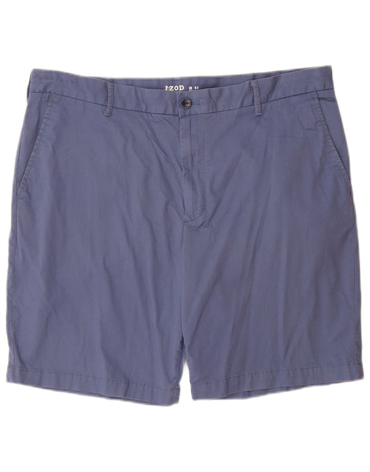 Ανδρικό σορτς Chino Salt Water IZOD W38 XL Μπλε βαμβακερό