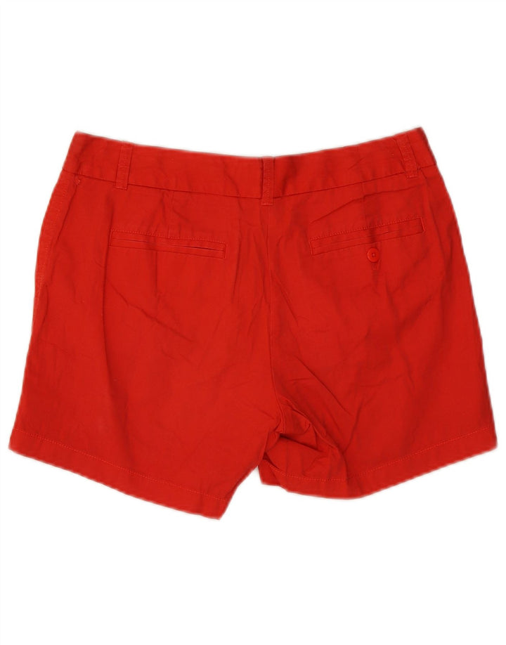 J. Crew Γυναικείο σορτς Chino US 4 Small W30 κόκκινο βαμβακερό