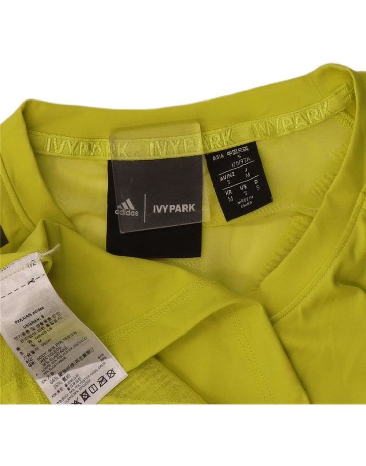 Adidas Ανδρικό Ivy Park See Through Top Μακρύ μανίκι Μικρός κίτρινος πολυεστέρας