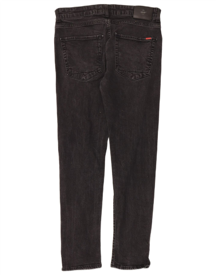 Liu Jo Mens Slim Jeans W32 L30 Μαύρο