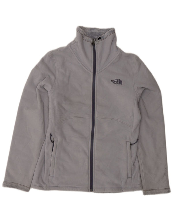 THE NORTH FACE Γυναικείο Fleece Jacket UK 14 Medium Grey Polyester