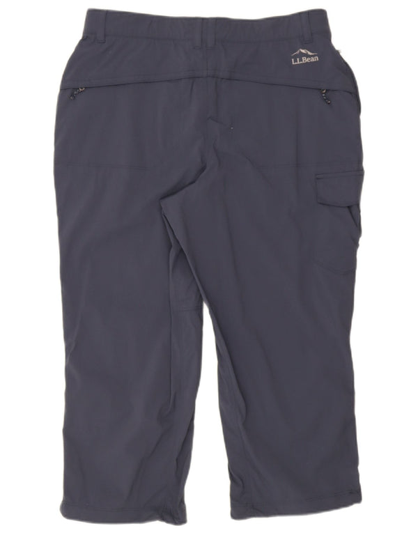 L.L.Bean Ανδρικό παντελόνι Cargo Capri Medium W32 L22 Navy Blue Nylon