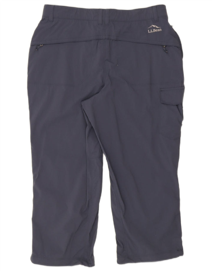 L.L.Bean Ανδρικό παντελόνι Cargo Capri Medium W32 L22 Navy Blue Nylon