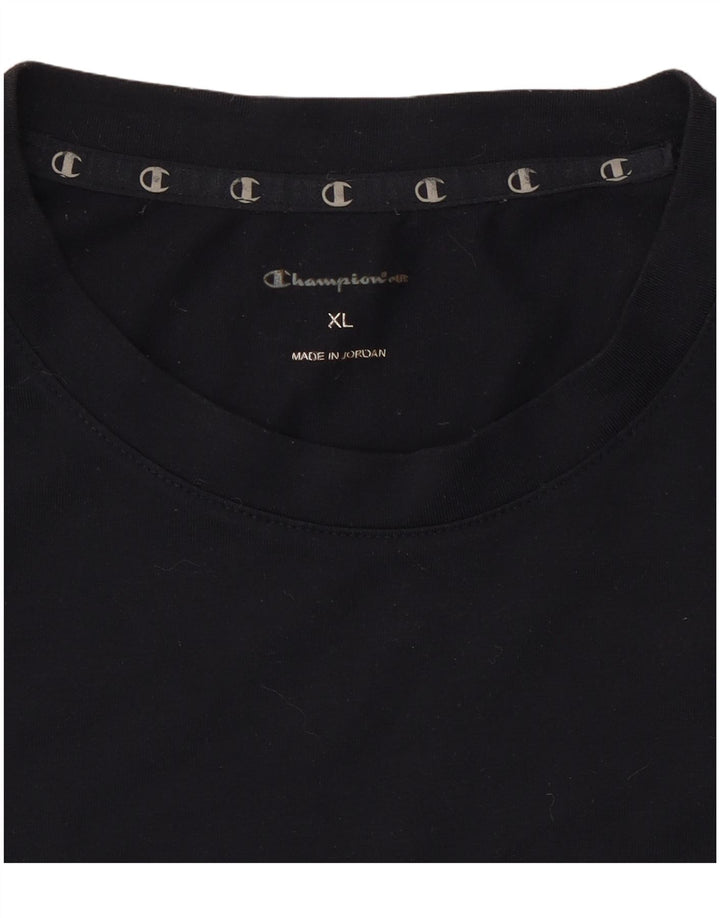 Ανδρικό T-Shirt Champion Graphic Top XL Navy Blue