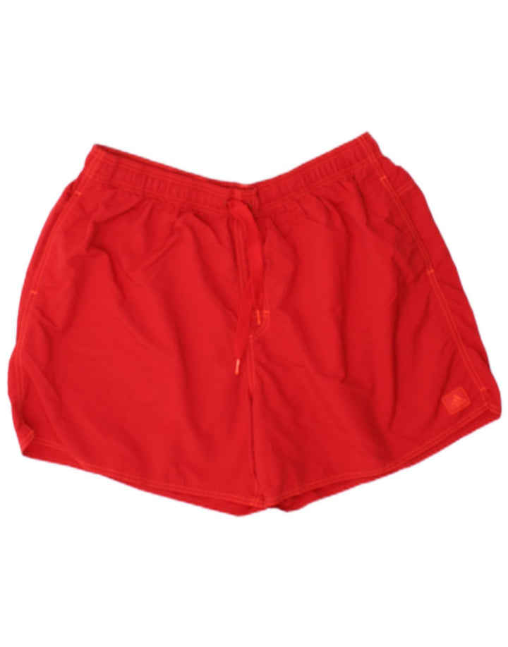 Ανδρικό αθλητικό σορτς Adidas 2XL κόκκινο πολυαμίδιο